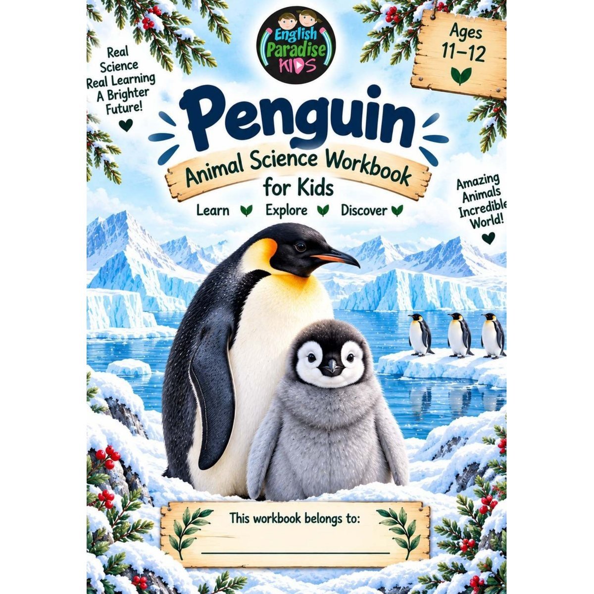 Penguin Science Workbook for Kids